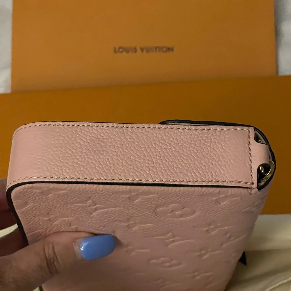 Louis Vuitton pochette Felicie gm soft pink 100% authentic full inclusion new
